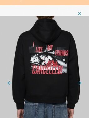 Taylor Swift "The Life of a Showgirl" "I Like My Friends Cancelled!" Hoodie Med